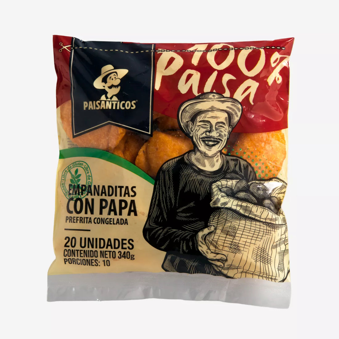 Empanada cóctel de papa - Grupo Paisanticos