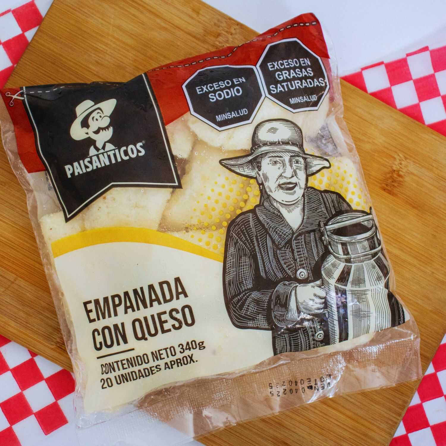 Empanada cóctel de queso