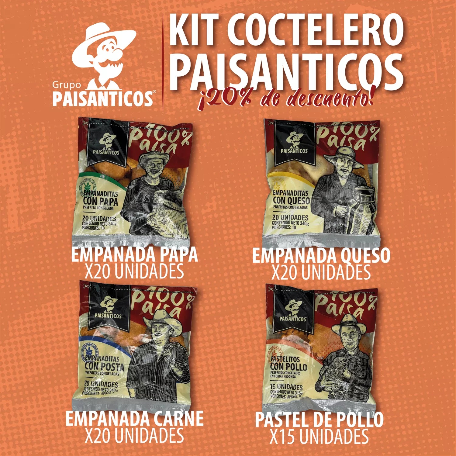 Kit Coctelero Paisanticos