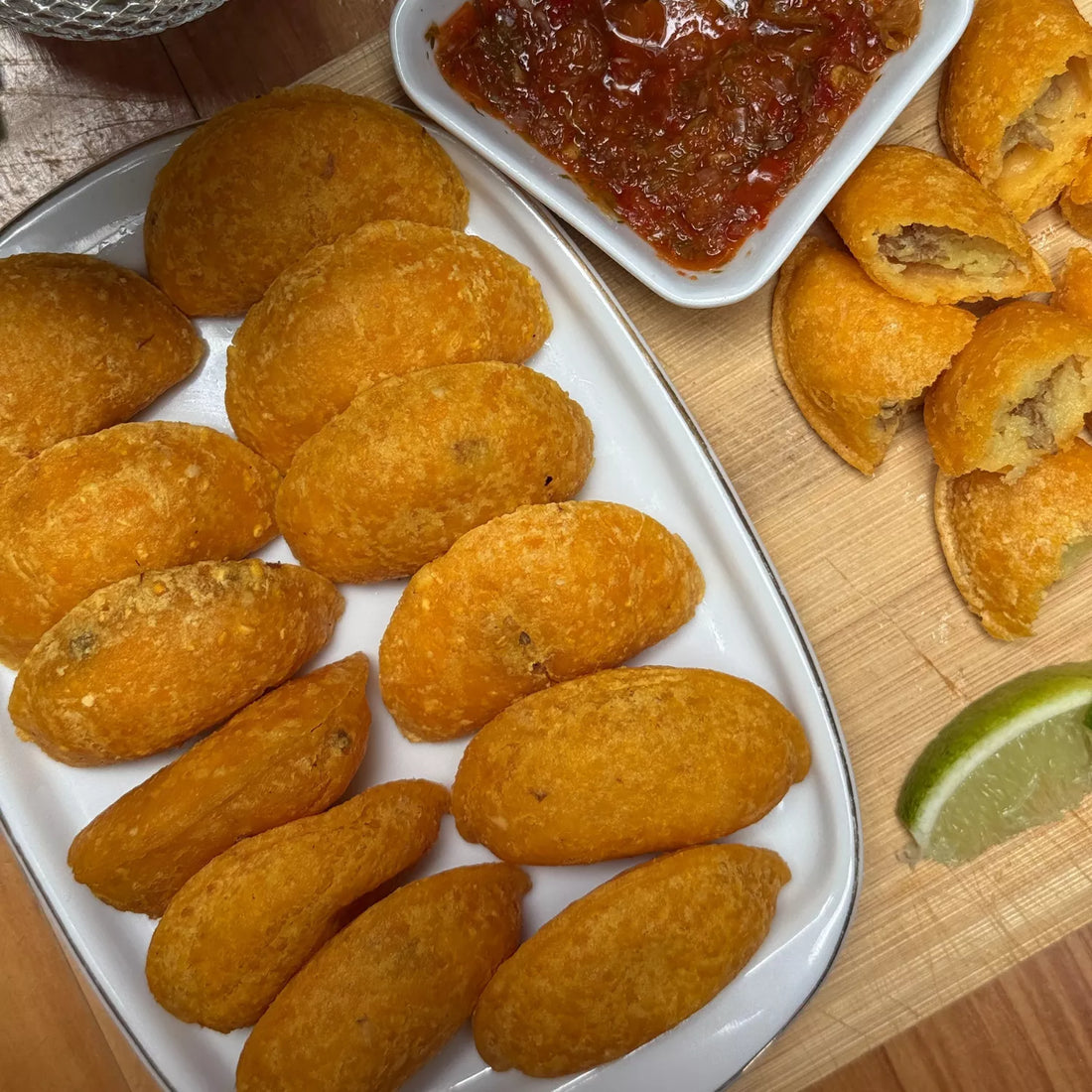Empanada cóctel de papa - Grupo Paisanticos