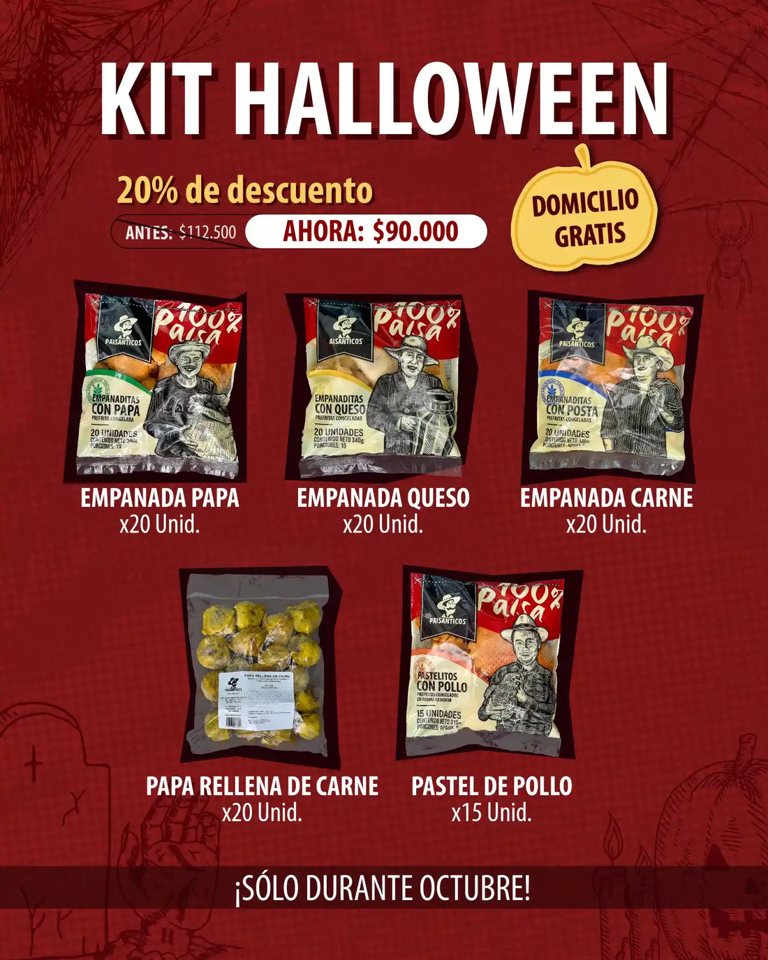 Kit Halloween - Grupo Paisanticos
