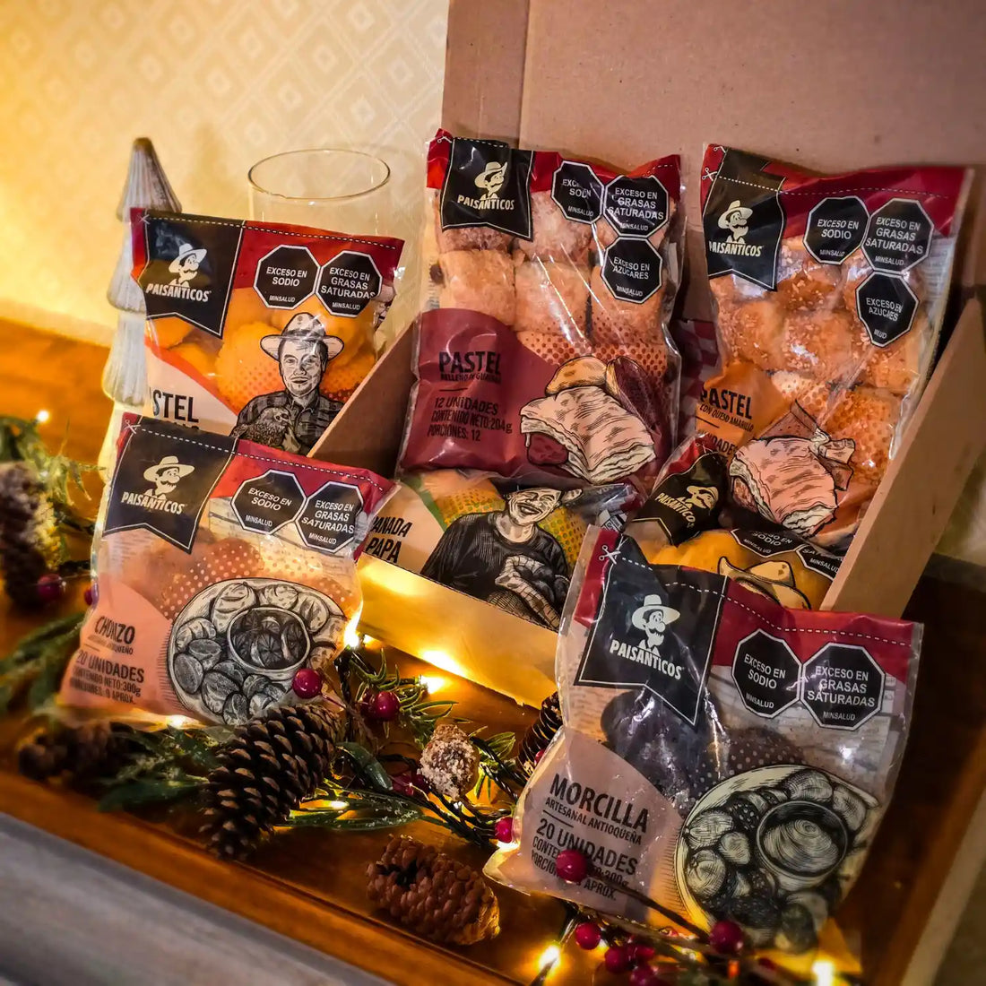 Kit Navideño con Caja
