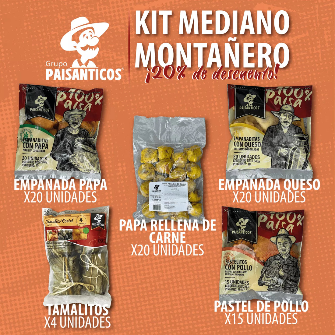 Kit Mediano Montañero